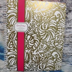 LILLY PULITZER LARGE NOTEBOOK - BEACH HAVEN - NWT